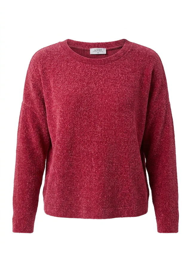 Seidel Moden Strickpullover mit Rundhals und Stretch - MADE IN GERMANY