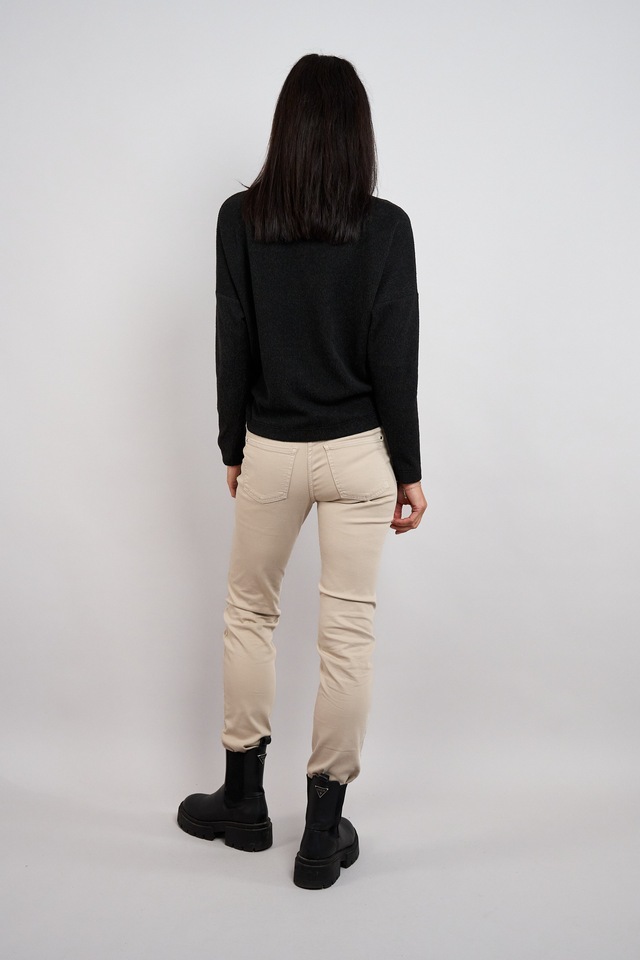 Seidel Moden Strickpullover mit Rundhals und Stretch - MADE IN GERMANY