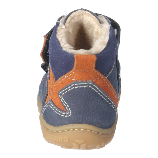 PEPINO by RICOSTA Lauflernschuh »GENO, WMS: mittel« Babyschuh mit Kontrastnähten, Größenschablone zum Download