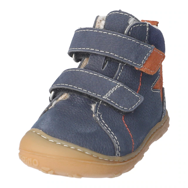 PEPINO by RICOSTA Lauflernschuh »GENO, WMS: mittel« Babyschuh mit Kontrastnähten, Größenschablone zum Download