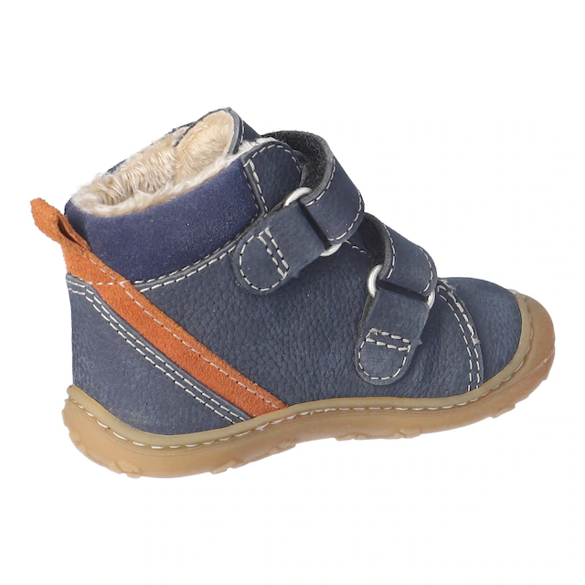 PEPINO by RICOSTA Lauflernschuh »GENO, WMS: mittel« Babyschuh mit Kontrastnähten, Größenschablone zum Download