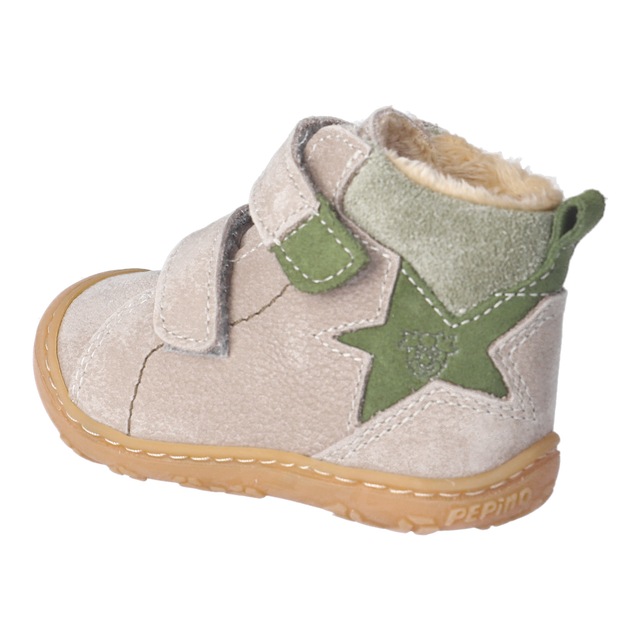PEPINO by RICOSTA Lauflernschuh »GENO, WMS: mittel« Babyschuh mit Kontrastnähten, Größenschablone zum Download