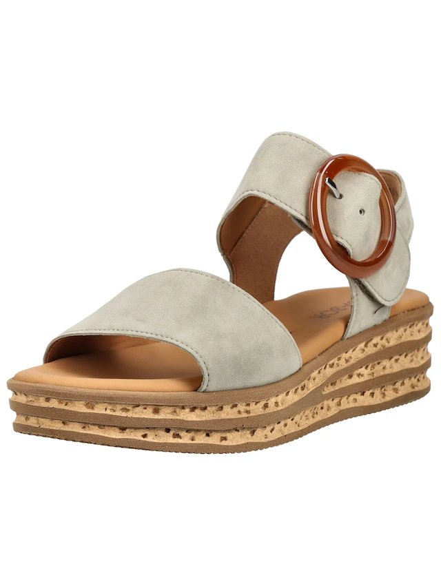 Gabor Keilsandalette »Gabor Sandalen Leder«