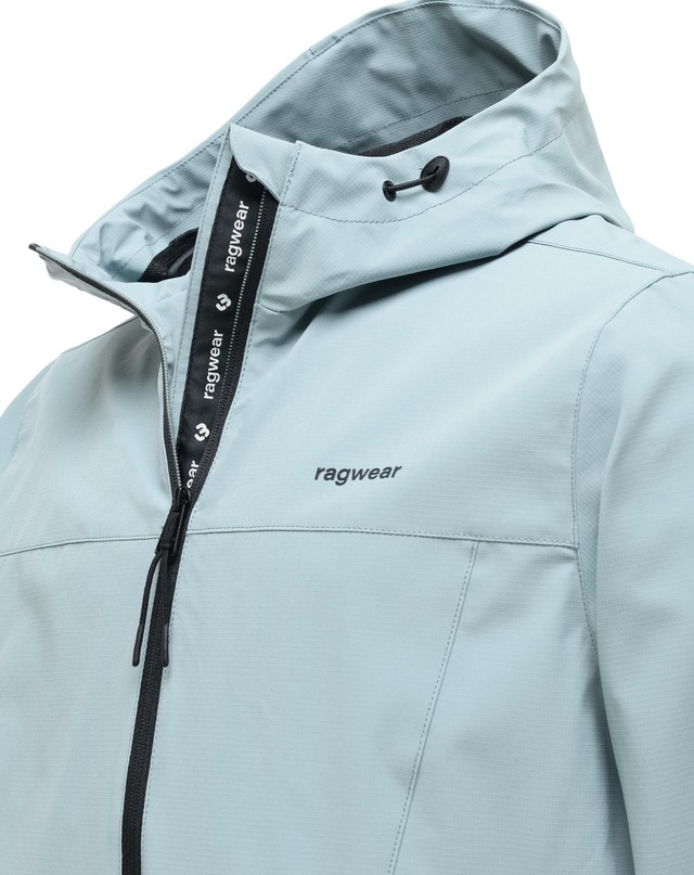 Ragwear Funktionsjacke »Bordos« mit Kapuze Wasserdichte und atmungsaktive Übergangsjacke