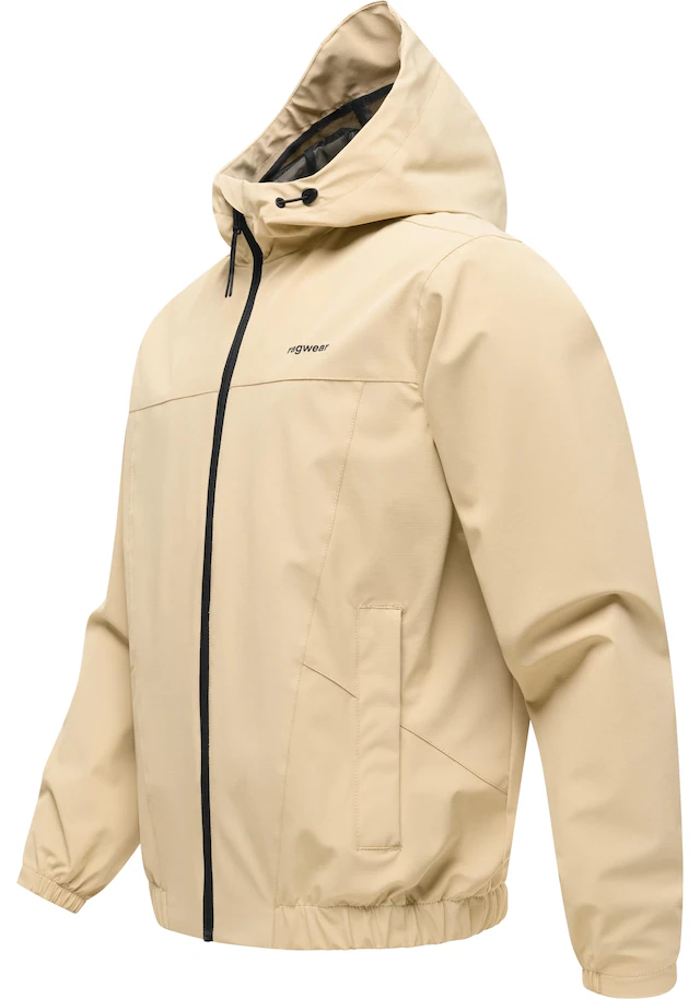 Ragwear Funktionsjacke »Bordos« mit Kapuze Wasserdichte und atmungsaktive Übergangsjacke