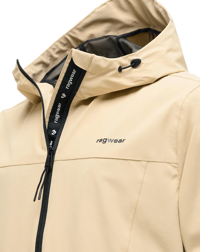 Ragwear Funktionsjacke »Bordos« mit Kapuze Wasserdichte und atmungsaktive Übergangsjacke