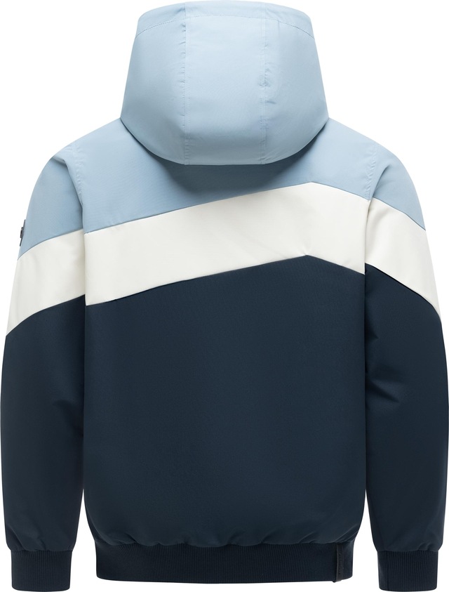 Ragwear Outdoorjacke »Stewie Block YOUMODO« mit Kapuze stylische Herren Übergangsjacke mit großer Kapuze
