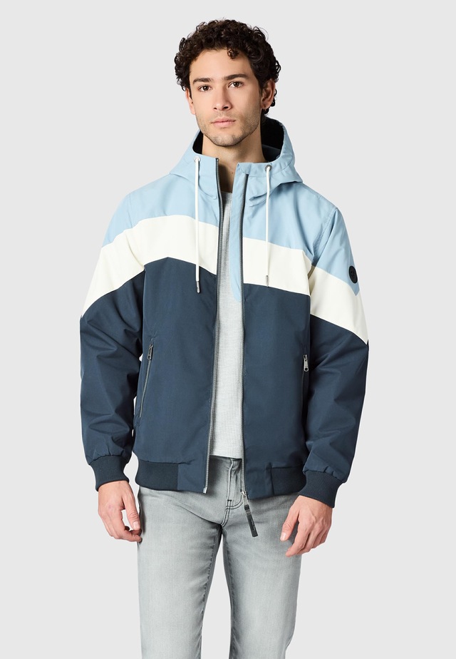 Ragwear Outdoorjacke »Stewie Block YOUMODO« mit Kapuze stylische Herren Übergangsjacke mit großer Kapuze