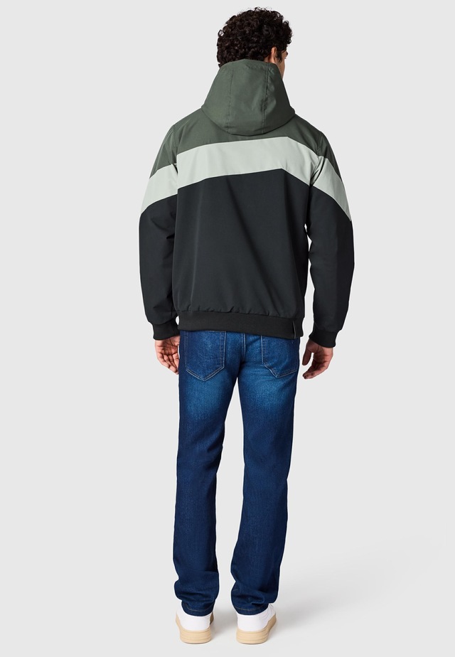 Ragwear Outdoorjacke »Stewie Block YOUMODO« mit Kapuze stylische Herren Übergangsjacke mit großer Kapuze