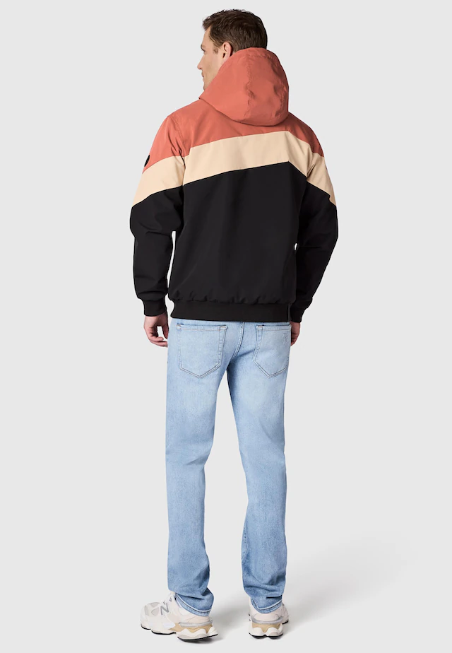 Ragwear Outdoorjacke »Stewie Block YOUMODO« mit Kapuze stylische Herren Übergangsjacke mit großer Kapuze