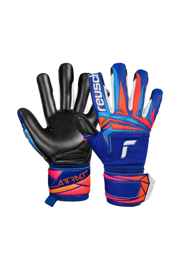 Reusch Torwarthandschuhe »Attrakt Infinity Evolution NC« mit atmungsaktiven Mesh-Einsätzen