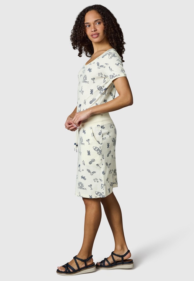 Ragwear Sommerkleid »Baomi Summer YOUMODO« Außentaschen | Eingrifftaschen Damen Minikleid in sommerlichem Print