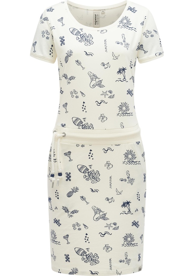 Ragwear Sommerkleid »Baomi Summer YOUMODO« Außentaschen | Eingrifftaschen Damen Minikleid in sommerlichem Print