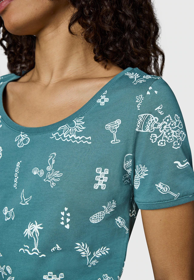 Ragwear Sommerkleid »Baomi Summer YOUMODO« Außentaschen | Eingrifftaschen Damen Minikleid in sommerlichem Print