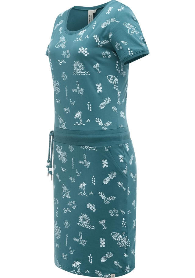Ragwear Sommerkleid »Baomi Summer YOUMODO« Außentaschen | Eingrifftaschen Damen Minikleid in sommerlichem Print