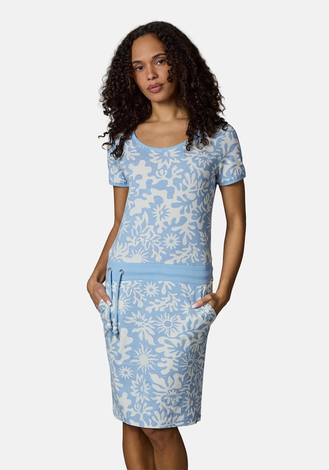 Ragwear Sommerkleid »Baomi Summer YOUMODO« Außentaschen | Eingrifftaschen Damen Minikleid in sommerlichem Print