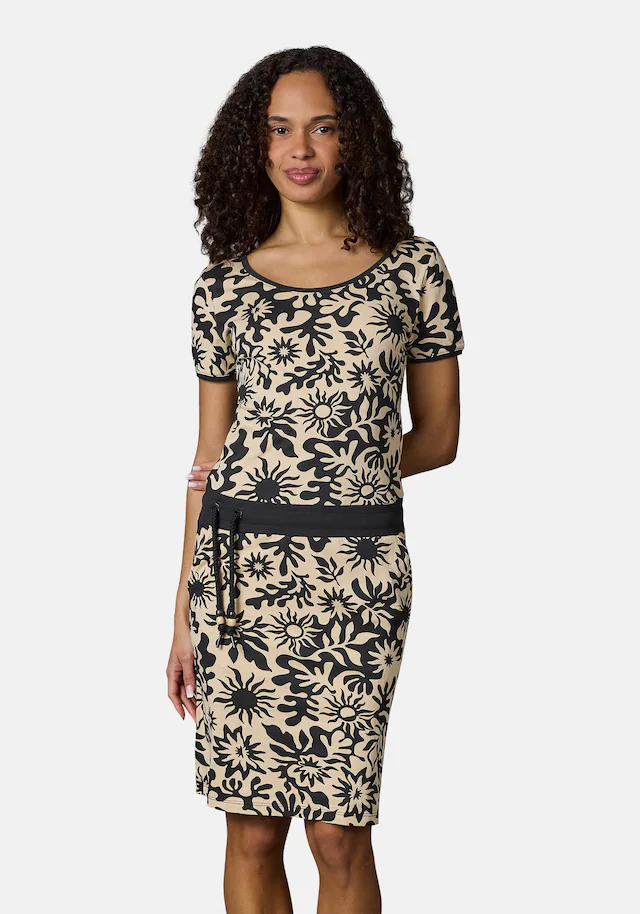 Ragwear Sommerkleid »Baomi Summer YOUMODO« Außentaschen | Eingrifftaschen Damen Minikleid in sommerlichem Print