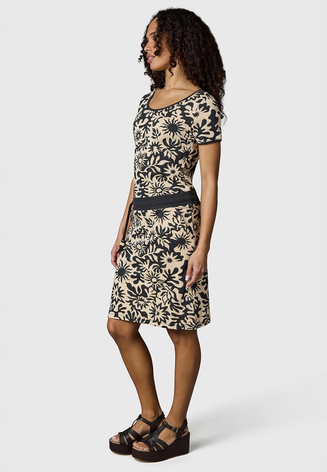 Ragwear Sommerkleid »Baomi Summer YOUMODO« Außentaschen | Eingrifftaschen Damen Minikleid in sommerlichem Print