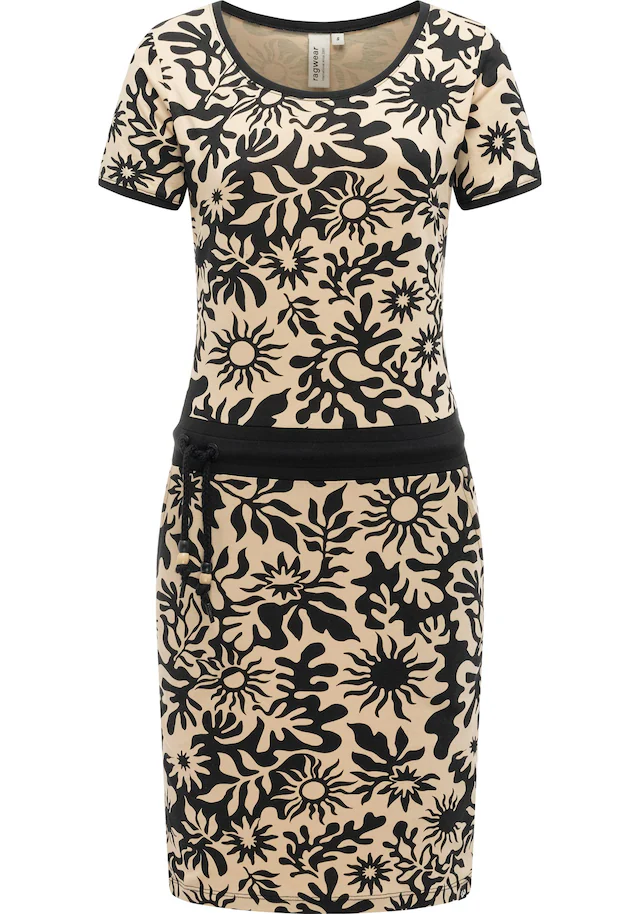 Ragwear Sommerkleid »Baomi Summer YOUMODO« Außentaschen | Eingrifftaschen Damen Minikleid in sommerlichem Print