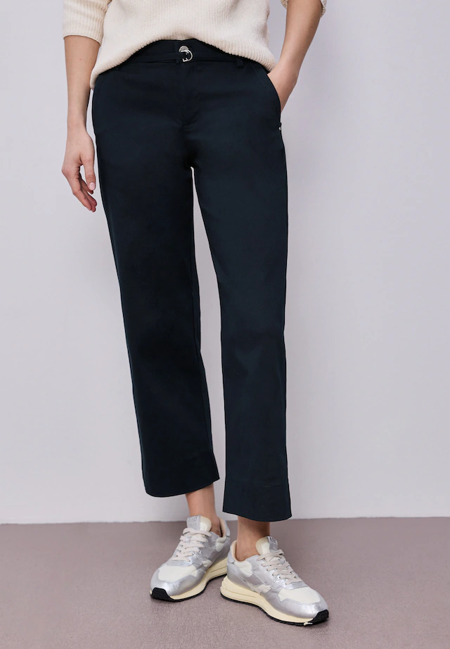 STREET ONE Stoffhose Middle Waist