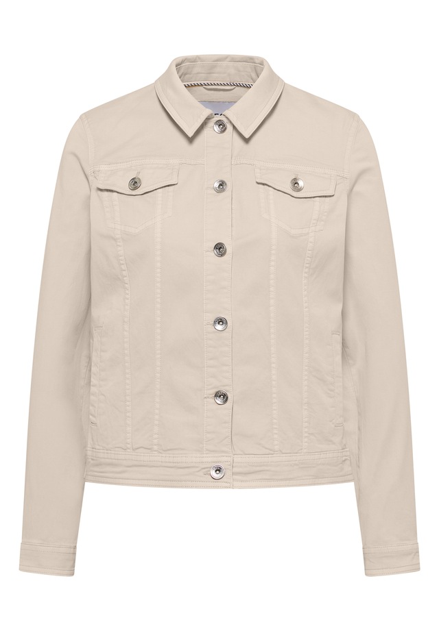 Cecil Jeansjacke ohne Kapuze aus Baumwolle mit Stretchanteil