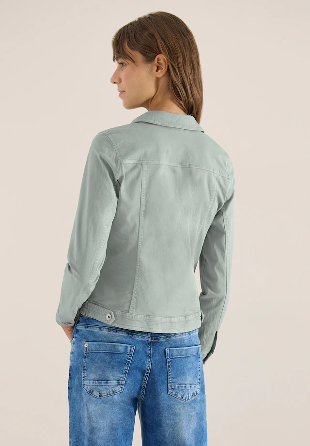 Cecil Jeansjacke ohne Kapuze aus Baumwolle mit Stretchanteil