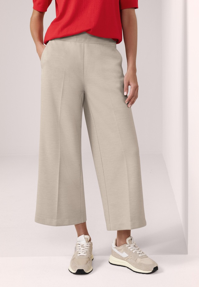STREET ONE Jerseyhose mit Wide Legs