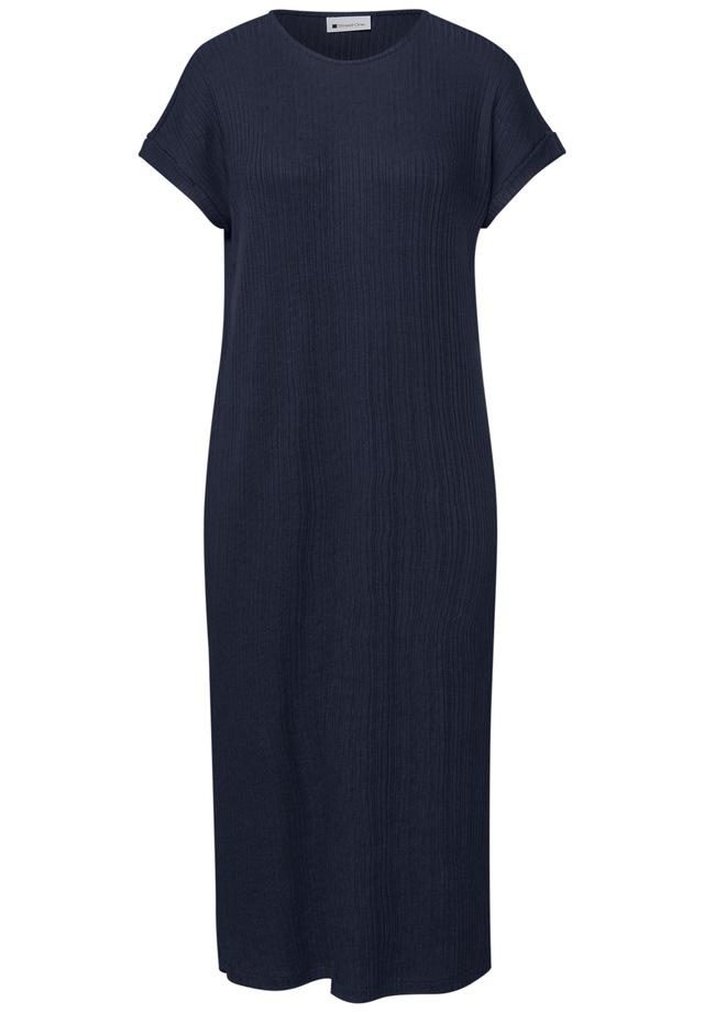 STREET ONE Jerseykleid Ohne Taschen mit Rundhalsausschnitt