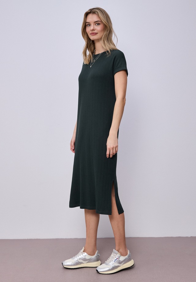 STREET ONE Jerseykleid Ohne Taschen mit Rundhalsausschnitt