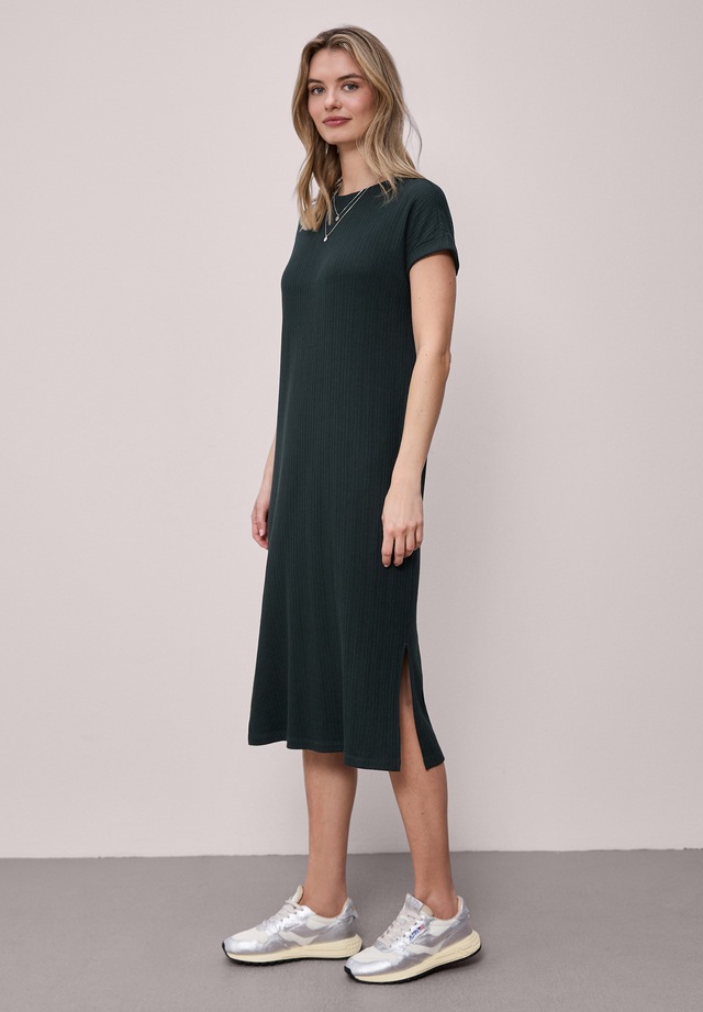 STREET ONE Jerseykleid Ohne Taschen mit Rundhalsausschnitt