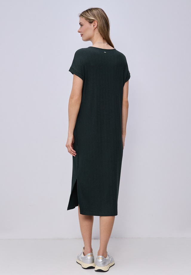 STREET ONE Jerseykleid Ohne Taschen mit Rundhalsausschnitt