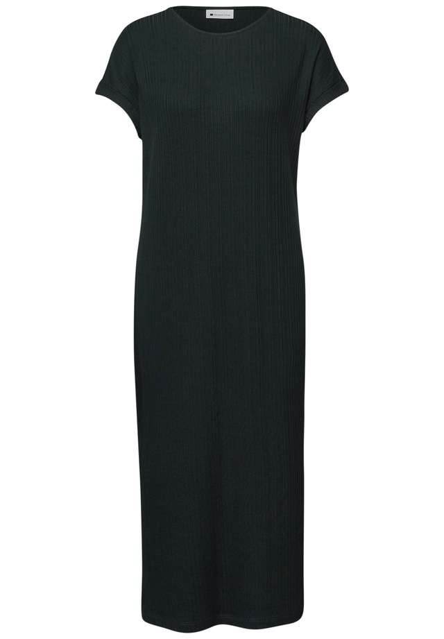 STREET ONE Jerseykleid Ohne Taschen mit Rundhalsausschnitt