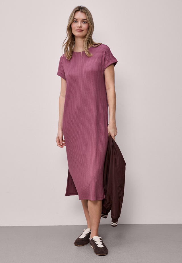 STREET ONE Jerseykleid Ohne Taschen mit Rundhalsausschnitt