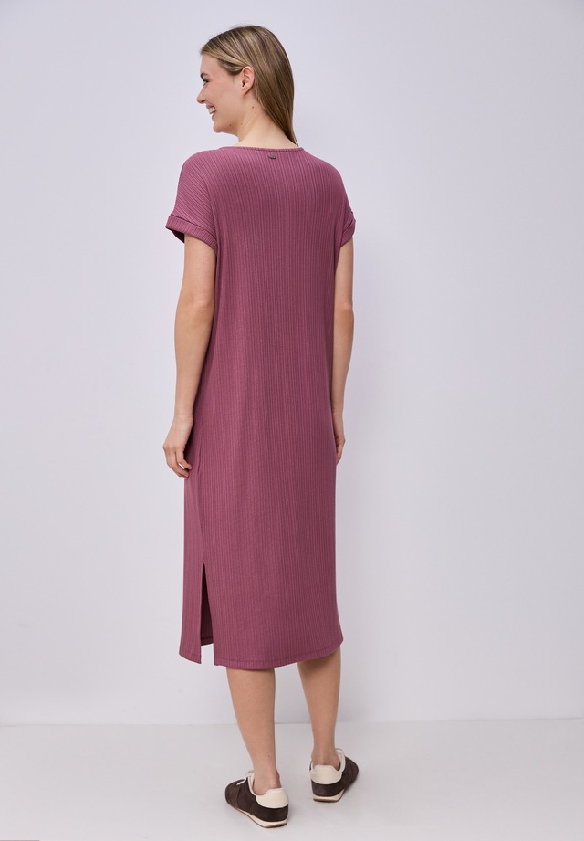 STREET ONE Jerseykleid Ohne Taschen mit Rundhalsausschnitt