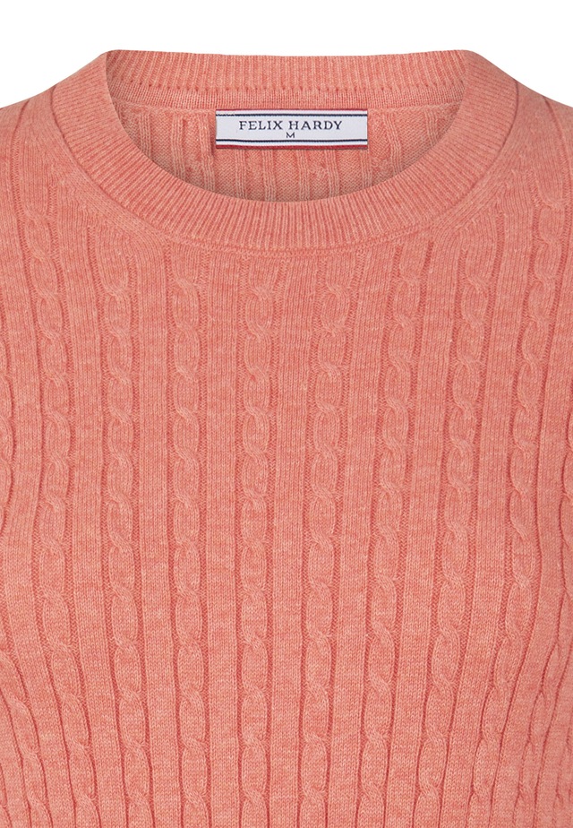 Felix Hardy Rundhalspullover »Zopfmuster Pullover mit Rundhals«
