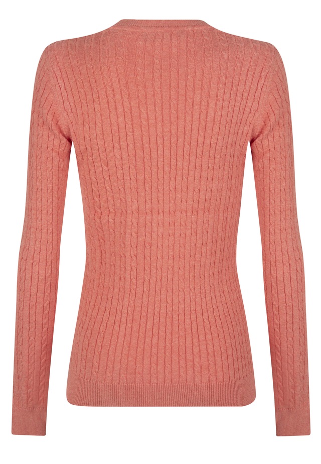 Felix Hardy Rundhalspullover »Zopfmuster Pullover mit Rundhals«