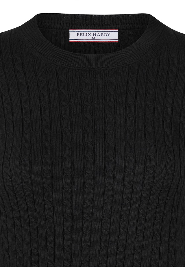 Felix Hardy Rundhalspullover »Zopfmuster Pullover mit Rundhals«