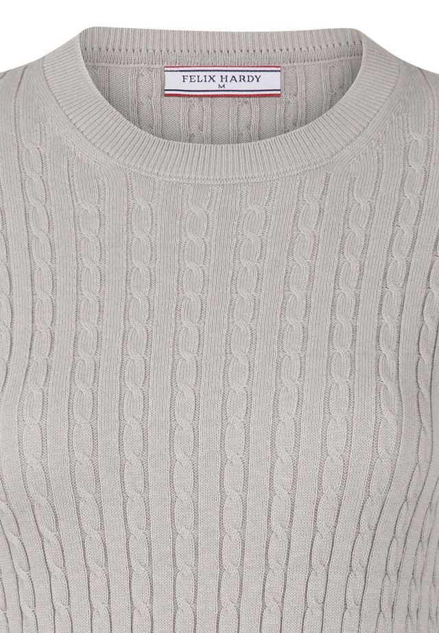 Felix Hardy Rundhalspullover »Zopfmuster Pullover mit Rundhals«