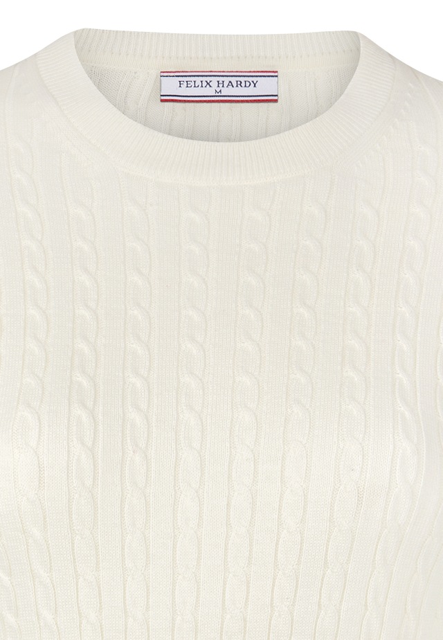 Felix Hardy Rundhalspullover »Zopfmuster Pullover mit Rundhals«