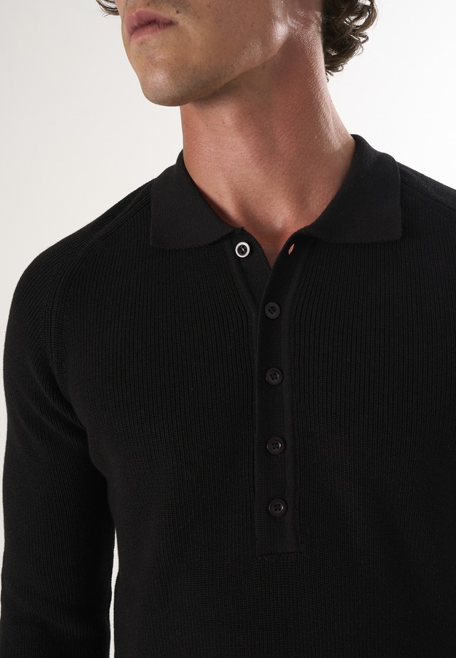 Felix Hardy Polokragenpullover »Pullover mit Rollkragen und Knöpfen«