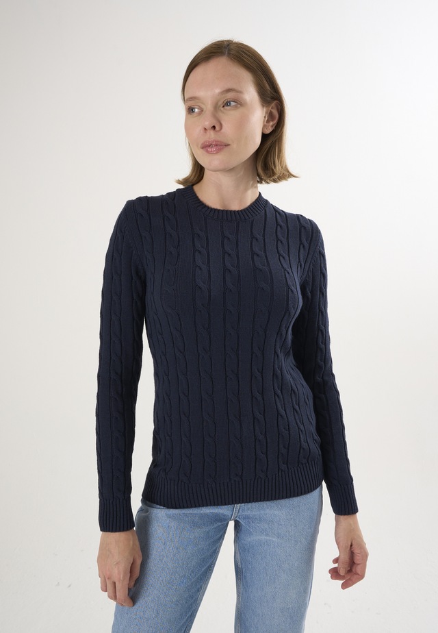 Felix Hardy V-Ausschnitt-Pullover »Kabelstrick-Pullover mit V-Ausschnitt«