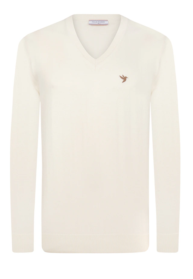 Felix Hardy V-Ausschnitt-Pullover »Pullover mit V-Ausschnitt 2er-Pack« Set,