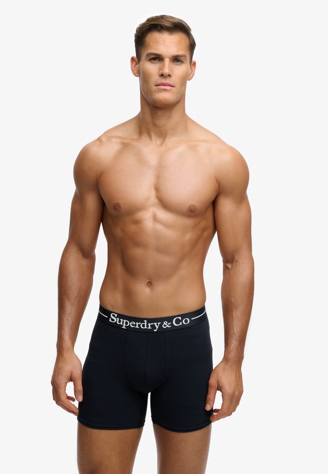 Superdry Boxershorts »SDRY & CO BOXER TRIPLE PACK« Packung, 3 Stk. Baumwollmischung, slim fit