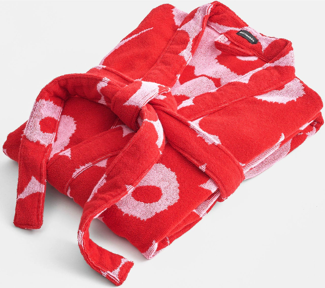 Marimekko Bademantel »UNIKKO« 1 Stk. 100% Baumwolle, angenehm weich