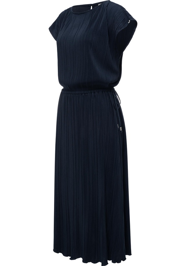 Ragwear Plisseekleid »Galit YOUMODO« Ohne Taschen Lockeres Plissee-Sommerkleid