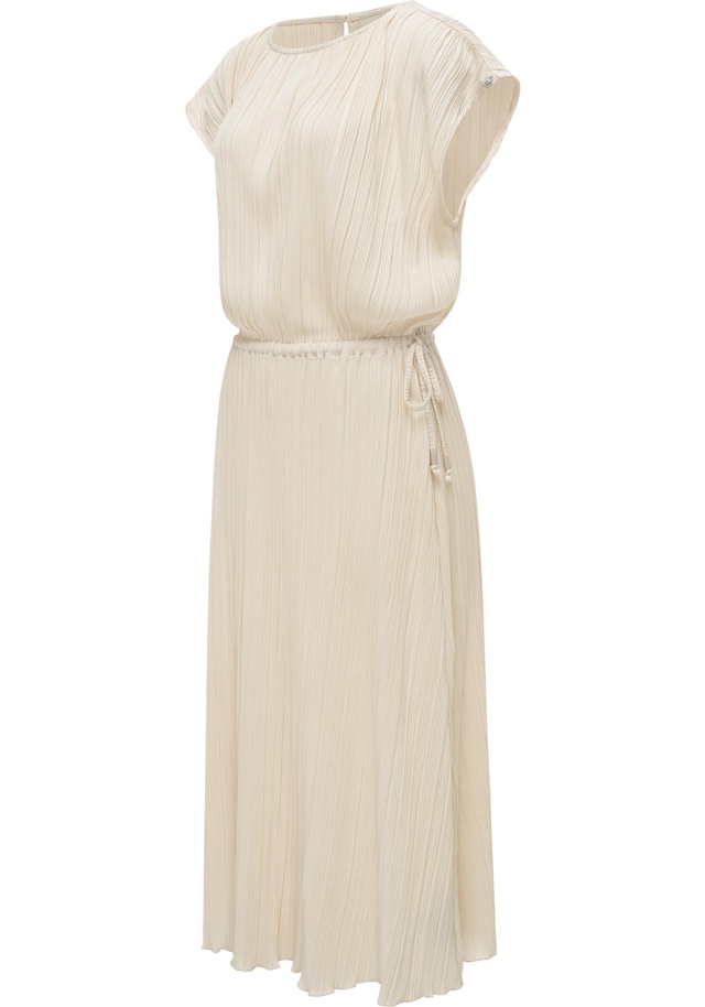Ragwear Plisseekleid »Galit YOUMODO« Ohne Taschen Lockeres Plissee-Sommerkleid