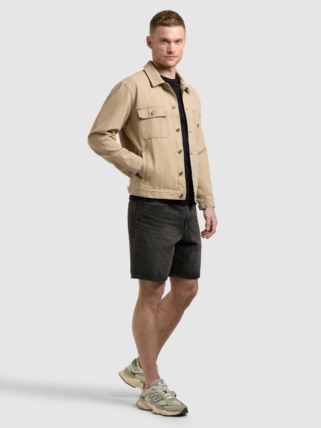 khujo Jeansjacke »Ronny« ohne Kapuze Herren Denim-Jacke mit Brusttaschen