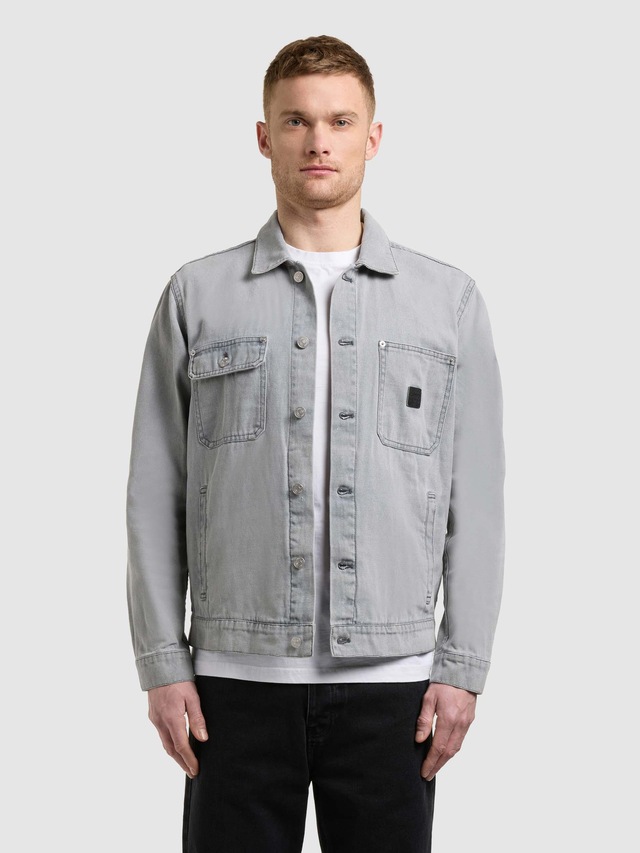 khujo Jeansjacke »Ronny« ohne Kapuze Herren Denim-Jacke mit Brusttaschen