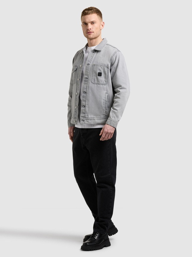 khujo Jeansjacke »Ronny« ohne Kapuze Herren Denim-Jacke mit Brusttaschen