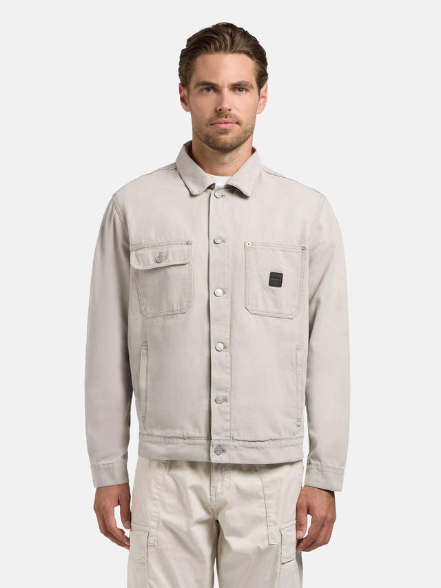 khujo Jeansjacke »Ronny« ohne Kapuze Herren Denim-Jacke mit Brusttaschen